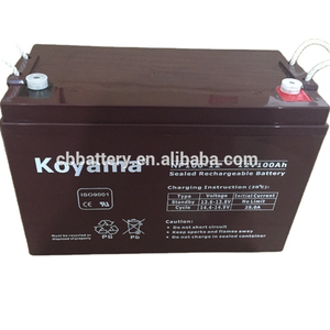 Дешевый свинцово-кислотные батареи 12V 100ah AGM аккумулятор - Product Image 1