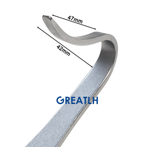 Orthopedic Surgical Instrument Bone Pry <strong>Retractor</strong> <strong>Meniscus</strong> Pull Hook Autoclaveable Knee Joint <strong>Retractor</strong> Pet - Product Image 3