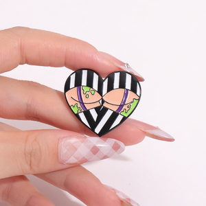 Broche en émail <span class=keywords><strong>punk</strong></span> créative d'Halloween, broche en métal vintage amusante, badge de revers, bijoux, accessoires pour sac à dos - Product Image 4