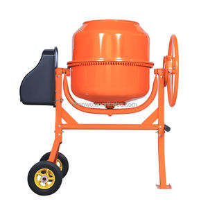 Mixer semen beton Mixer listrik 70L-240L vertikal 350 w-3000 W untuk konstruksi pertanian pencampur umpan hewan - Product Image 3