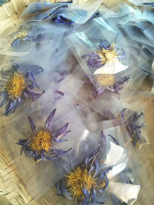 Lan Lian Hua fabbrica forniture di alta qualità essiccato <span class=keywords><strong>fiore</strong></span> di loto blu essiccato <span class=keywords><strong>ninfee</strong></span> blu <span class=keywords><strong>ninfee</strong></span> da Hainan isola - Product Image 5
