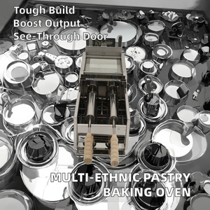 Équipement de boulangerie automatique en vente Four électrique <span class=keywords><strong>à</strong></span> double étage pour boulangerie Gâteau et <span class=keywords><strong>pain</strong></span> Four <span class=keywords><strong>à</strong></span> <span class=keywords><strong>pizza</strong></span> avec <span class=keywords><strong>pierre</strong></span> - Product Image 4