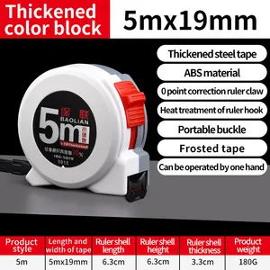 Metric Tape Measure 3m/5m/7.5m/10m Steel Measuring Tape High Precision Measuring Tools