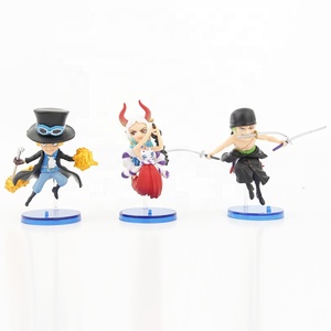 Set de 9 Figuras de <span class=keywords><strong>One</strong></span> <span class=keywords><strong>Piece</strong></span>: Yamato, Edward Newgate, Charlotte <span class=keywords><strong>Katakuri</strong></span>, Boa Hancock, Shanks, Zoro, Sanji, Luffy, Modelo de PVC, Juguetes de 7 cm - Product Image 2