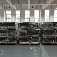 Kit de brûleur à gaz en acier inoxydable moderne de qualité supérieure, plaque rotative, four à pizza au feu de bois, grill, cuisine extérieure pliable électronique