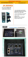 Module d'amplificateur de classe D, module d'amplificateur DSP, 2 entrées 3 sorties, 400W+800W, amplificateurs actifs pour caisson de basses, modules d'amplificateur pour système audio