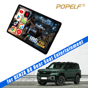 Monitor de Reposacabezas para Auto de 14 Pulgadas FHD, Android 14.0, 8 Núcleos, WiFi, BT, FM, Reproductor de Video para Asiento Trasero, Tablet Inteligente con 30 °   Up RSE para Denza BYD Ti7 - Product Image 1
