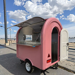 รถบรรทุกอาหารกลางแจ้งใช้ในพื้นที่ขนาดใหญ่พร้อมรถพ่วงในครัวเคลื่อนที่ประหยัดพลังงาน - Product Image 2