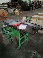 Raboteuse de table MQ443A, outil de travail du bois, multi-usages, droite, largeur de rabotage de 300 mm, 4 lames, table coulissante, 220 V, monophasé, Chine