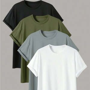 T-shirt pour femme ultra doux, écologique, de qualité supérieure, couture de qualité supérieure, tissu respirant durable, couleur unie, impression durable - Product Image 4