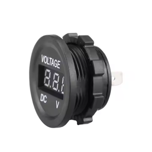 Phổ Vòng bảng điều chỉnh điện áp kỹ thuật số Meter đo 12V-24V màu xanh LED <span class=keywords><strong>Tester</strong></span> cho <span class=keywords><strong>Volts</strong></span> - Product Image 4