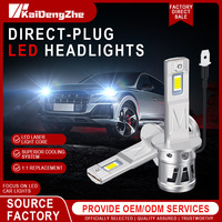 Phares LED Kaidengzhe Auto H1 12V 8000LM Super Lumineux 60W Canbus Sans Erreur Plug & Play Nouvelles Ampoules de Phare