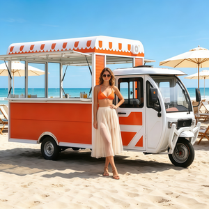 Système tout-en-un pour l'entrepreneuriat mobile : équipement de restauration rapide en acier inoxydable pour camping-car côtier avec suivi GPS - Product Image 1