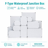 Boîte de jonction en plastique étanche IP65 avec couvercle transparent pour câblage électronique 290x210x80mm PJB069