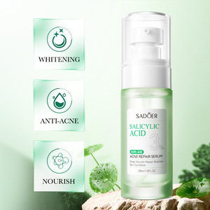 SADOER-Loción de ácido salicílico OEM, suero, corrector de manchas oscuras, tratamiento facial diario para pieles sensibles y propensas al acné - Product Image 5