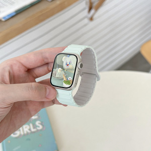 Bracelet en nylon Upro Premium Light Mint Series pour Apple Watch, compatible avec Apple S7/8/9 SE2, accessoires pour iWatch 40 mm, 44 mm, 49 mm - Product Image 3