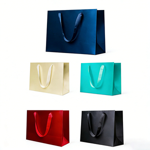 <span class=keywords><strong>Sac</strong></span> fourre-tout en papier kraft biodégradable et écologique, multi-tailles, durable, impression offset, pour supermarché, exposition, cadeaux - Product Image 5