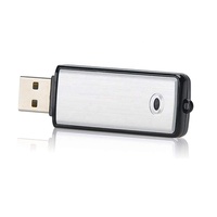 Mini Enregistreur Vocal HD Porte-Clés USB, Dispositif d'Enregistrement Audio