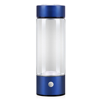 Nouveauté : Gobelet à eau riche en hydrogène de 420 ml, technologie de gobelet hydrogéné, bouteille d'eau riche en ions hydrogène H2, verre portable