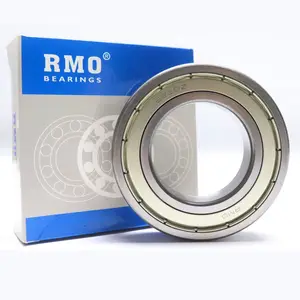 RMO Rodamientos 6200 6201 6202 6203 6204 6205 6206 6207 6208 6209 6210 ZZ 2RS C3 Motorcycle Bearing Deep Groove Ball Bearing