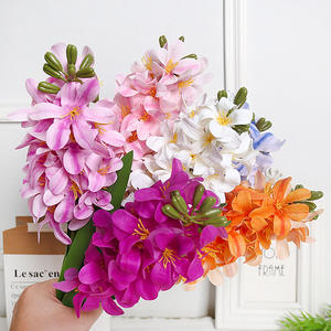 للبيع بالجملة زهرة صفير صناعية عالية الجودة مصنوعة يدويًا لمسة حقيقية حرير صفير لتزيين الزفاف - Product Image 5