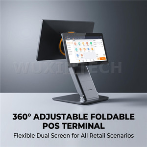 Vente en gros de terminaux de point de vente à écran tactile HD 15,6''/17 pouces, fonctionnant sous Windows/Android, avec <span class=keywords><strong>fonction</strong></span> SDK pour les kiosques de paiement des supermarchés - Product Image 6
