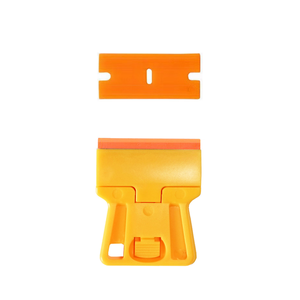 Mini Raspador de Plástico 2026 con Cuchilla de Doble Filo de 1.5 Pulgadas, Herramienta <span class=keywords><strong>para</strong></span> Remover Vinilo, Tintes de Autos, Adhesivos de Ventanas y Vidrios - Product Image 1