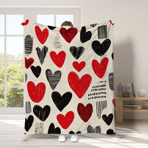 Manta <span class=keywords><strong>de</strong></span> Felpa Suave con Diseño <span class=keywords><strong>de</strong></span> Jesús para el Día <span class=keywords><strong>de</strong></span> San Valentín 2026, Manta para Siesta, Manta para Sofá, Manta <span class=keywords><strong>de</strong></span> Cartón 20251210 - Product Image 4