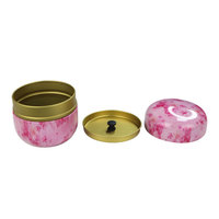 Boîte de thé ronde vide avec imprimés, multicolore, pour café, thé, boîte en fer métallique, de haute qualité, livraison gratuite