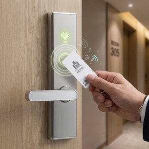 Système de gestion hôtelière pour fabricants de serrures de porte, clés et cartes d'accès, serrure de porte de chambre d'hôtel à carte RFID - Product Image 5