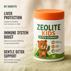 Gomitas de Zeolita Naturales Sin Azúcar de Marca Privada Coreal OEM para Adultos, Productos de Belleza, Apoyo Inmunológico, Cardo Mariano, Baya del Saúco - Product Image 4