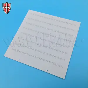 Usinagem de precisão para corte a laser de substratos e wafers de cerâmica de nitreto de alumínio (AlN)