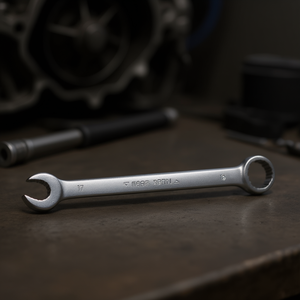 Double Open End Wrench 17x19 Mm Metric Steel <b>Tool</b> For Automotive Repair - Product Image 3