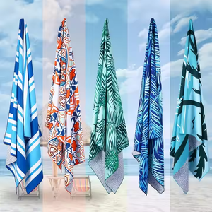 Cloudland bãi biển Khăn cát miễn phí sang trọng bãi biển khăn sợi nhỏ bãi biển Khăn với logo tùy chỉnh in chất lượng cao - Product Image 5