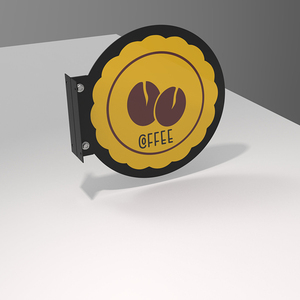 JH-Mech Blade segno con un rivestimento in polvere opaca di alta qualità vernice a parete lama segno per galleria <span class=keywords><strong>Cafe</strong></span> <span class=keywords><strong>Store</strong></span> - Product Image 2