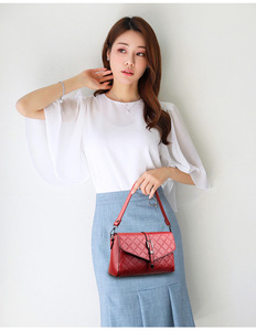 Luxury New Handbag Shoulder Crossbody Bag Hand Bag Crossbody Messenger Handbags Women OEM Customized <b>Tote</b> Vegan Pu Leather - Product Image 3