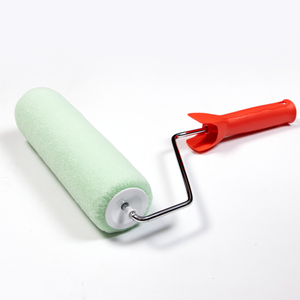 <span class=keywords><strong>Rodillo</strong></span> de pintura verde Premium de 9 pulgadas con mango rojo-Herramienta profesional de pintura de <span class=keywords><strong>pared</strong></span> para un acabado suave - Product Image 4