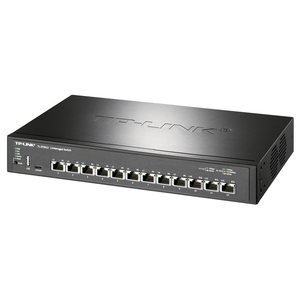 <span class=keywords><strong>TP</strong></span>-<span class=keywords><strong>LINK</strong></span> TL-ST5012 Commutateur géré 12 ports 10 Gigabit trois couches avec Aggregation de ports VLAN, Gestion Cloud et Aggregation de liens dynamiques - Product Image 1