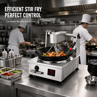 Machine de cuisson automatique à huit griffes pour table, wok électrique à induction pour restaurant et cuisine commerciale – Achat unique