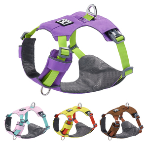 Harnais pour chien anti-traction réfléchissant réglable, gilet tactique durable, poignée de contrôle de la densité, élégant, pour toutes les activités, poitrine - Product Image 2
