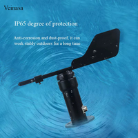 Veinasa XS-WDS02-4-20mA Sensor de Medición de Dirección del Viento Metálico con Protección IP68 -20-80 ℃