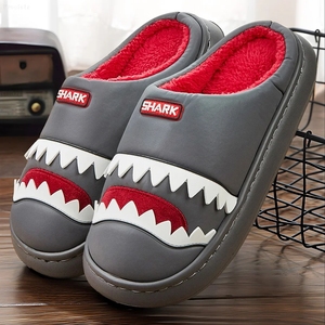 Pantofole da <span class=keywords><strong>Uomo</strong></span> alla Moda <span class=keywords><strong>con</strong></span> Piattaforma, Imitazione Pelle, Pelliccia, Illuminazione, Comode in <span class=keywords><strong>Memory</strong></span> <span class=keywords><strong>Foam</strong></span>, Morbide <span class=keywords><strong>Scarpe</strong></span> da Coppia Antiscivolo, Calde per l'Inverno - Product Image 2