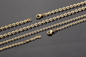 En stock, collier en chaîne de câble en acier inoxydable de 18 pouces pour la fabrication de bijoux - Product Image 5