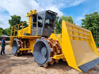 Compacteur de Remblai à Rouleaux Routiers XH285 de 28 Tonnes pour le Compactage de Remplissage Solide dans les Décharges