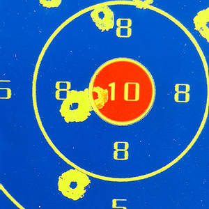 ملصقات هدف دائرية ذاتية اللصق حمراء فلورية للرماية بالقوس والسهم، 200 قطعة، الأكثر مبيعًا - Product Image 3