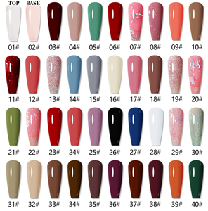Esmalte de Uñas Profesional a Base de Aceite, 40 Colores, Alta Calidad, OEM, Larga Duración, Secado al Aire, 8ml, Pigmento Inorgánico para Salón y Hogar - Product Image 6
