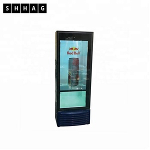 Video Reclame Transparant <span class=keywords><strong>Lcd</strong></span>-Scherm Koelkast Fabriek Direct Led Glazen Deur <span class=keywords><strong>Display</strong></span> Vriezer Luchtkoeling Modus - Product Image 2