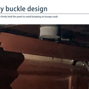 Couverture de benne rigide rétractable en trois parties en alliage d'aluminium imperméable, électrique/manuelle pour MAXUS T60 - Product Image 4