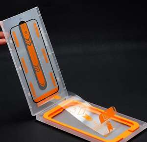 Applicable pour Apple XSmax/<span class=keywords><strong>XS</strong></span>/X plein écran HD 2.5D entrepôt sans poussière 9H protecteurs d'écran Film de protection en acier anti-poussière - Product Image 4