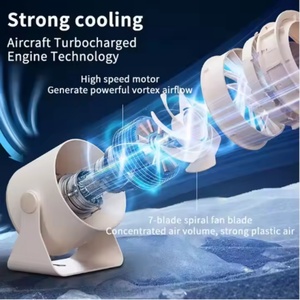 Wholesale Simple and New USB Charging Neck Fans Outdoor Wearable Neck Fans Outdoor Foldable Neck Fans - Product Image 6